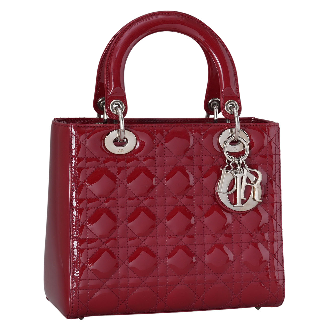 CHRISTIAN DIOR(USED)디올 페이던트 레이디디올 미듐